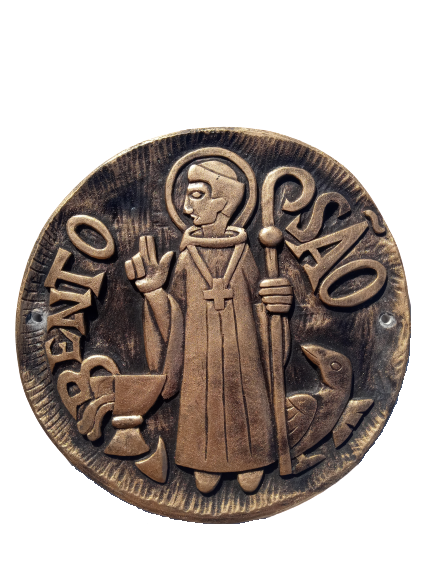Medalha com São Bento (Personalizada)